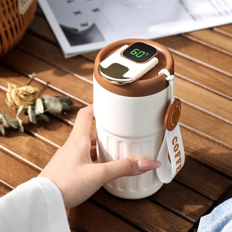 Copo Térmico 450ml Inteligente com Tampa Premium Polihousi 1