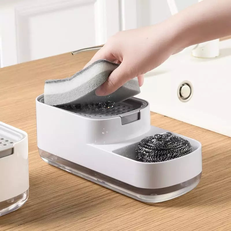 Dispenser de Detergente e Porta Esponja de Pia Polihousi 2