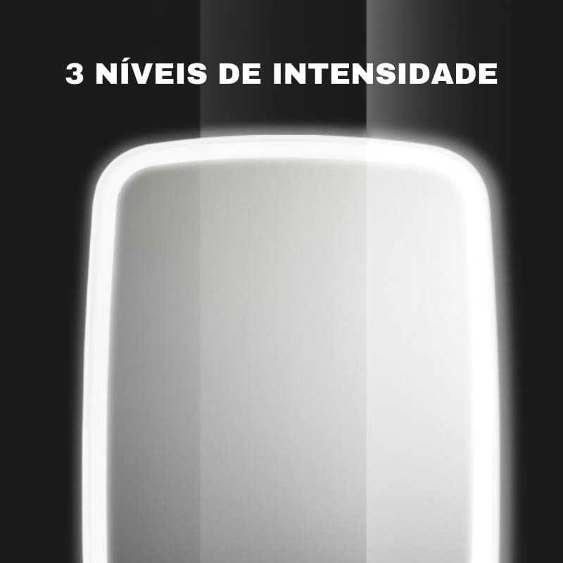 Espelho com LED para Maquiagem de Mesa Polihousi 10