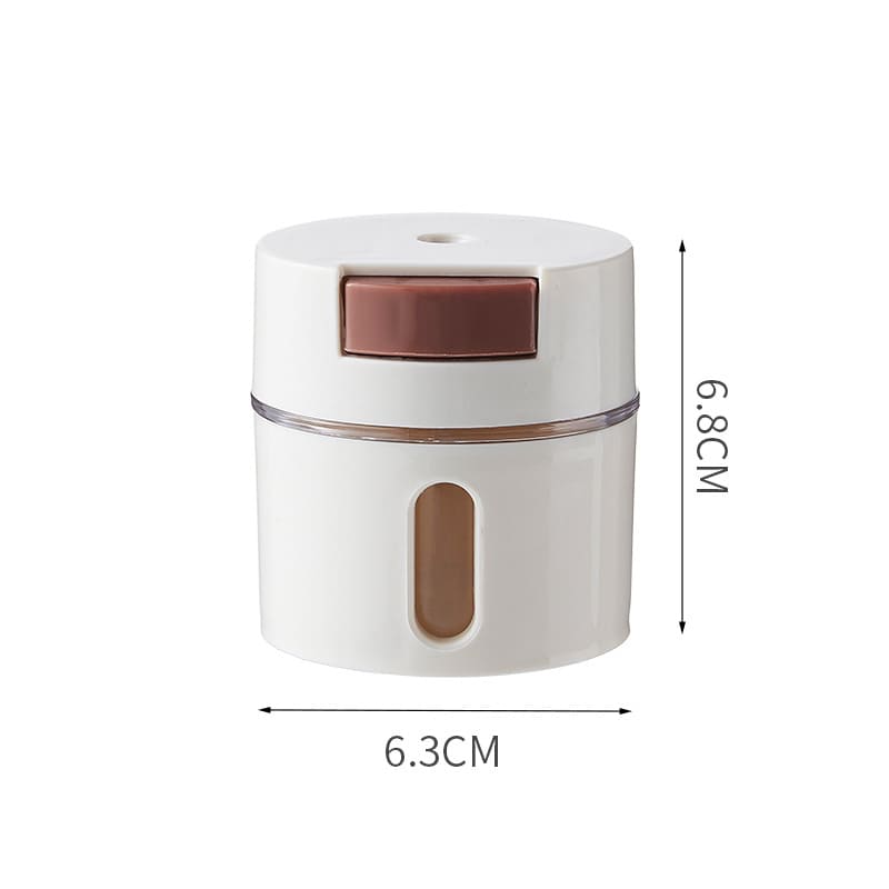 Kit 6 Porta Temperos e Condimentos de Parede Magnético Polihousi 11