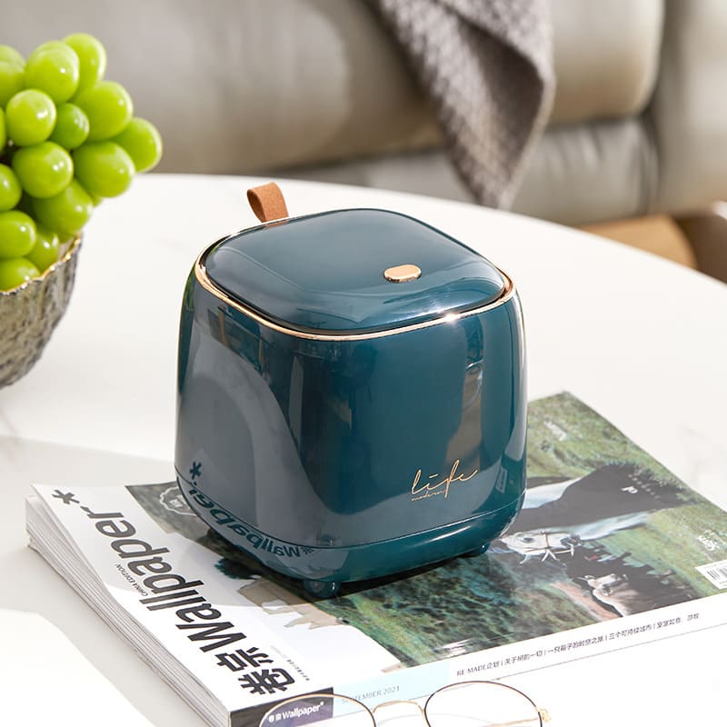 Lixeira de Mesa Luxo Decorativa Polihousi 5