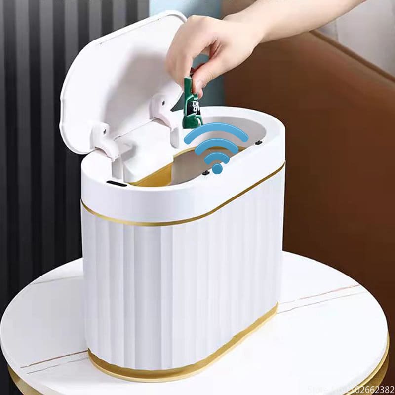 Lixeira para Banheiro e Cozinha Automática de Pia Inteligente Polihousi 2