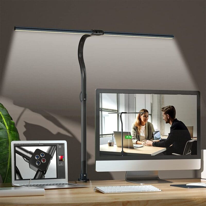 Luminária de Mesa LED Escritório Fléxivel Alumínio Polihousi 4