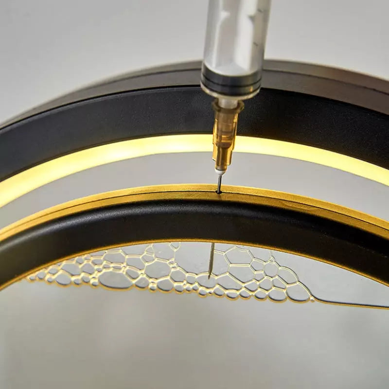 Luminária de Mesa e Abajur Ampulheta LED Decorativa Polihousi 14