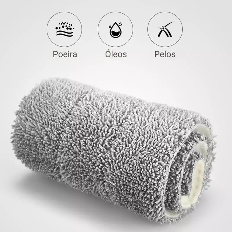 Mop de Limpeza Esfregão Mop Giratório com Balde Polihousi 9