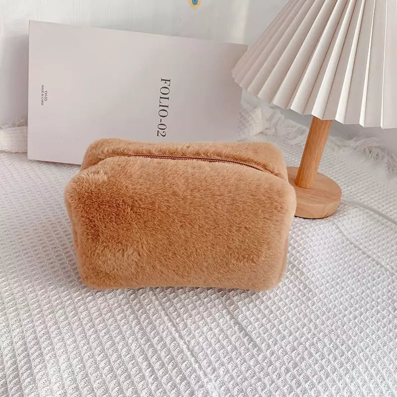 Necessaire Feminina Bolsa de Maquiagem Pequena Algodão Polihousi 9