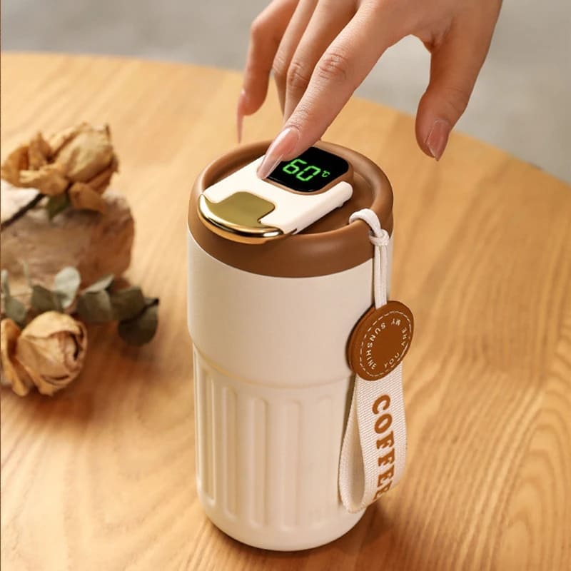 Copo Térmico 450ml Inteligente com Tampa Premium Polihousi 8