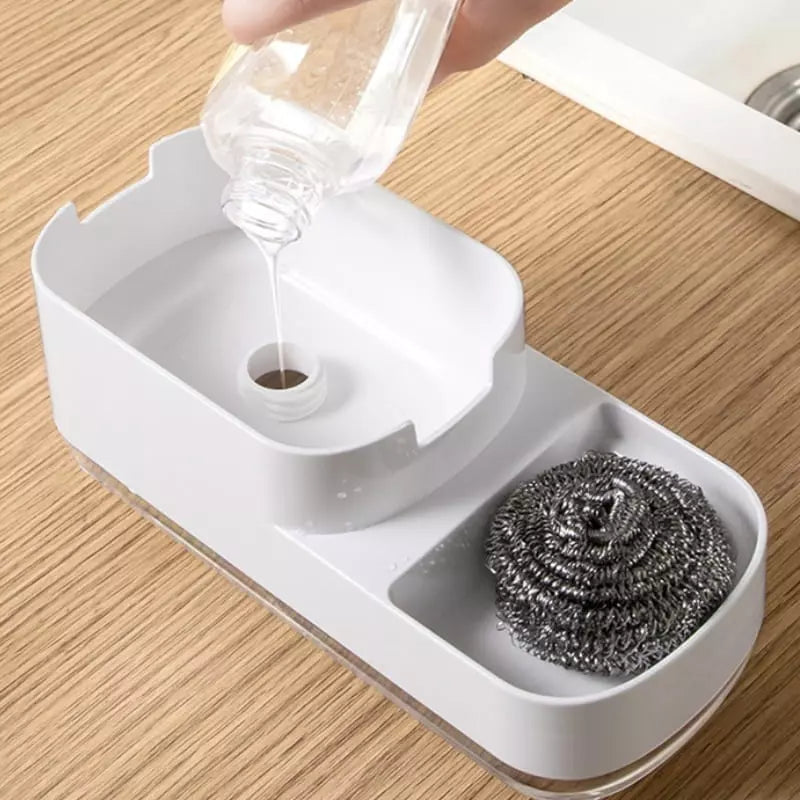 Dispenser de Detergente e Porta Esponja de Pia Polihousi 4