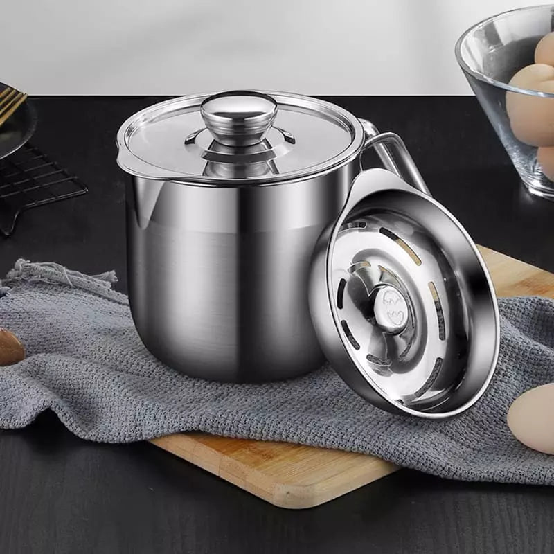 Jarra de Inox Separador de Gema com Tampa Polihousi 4