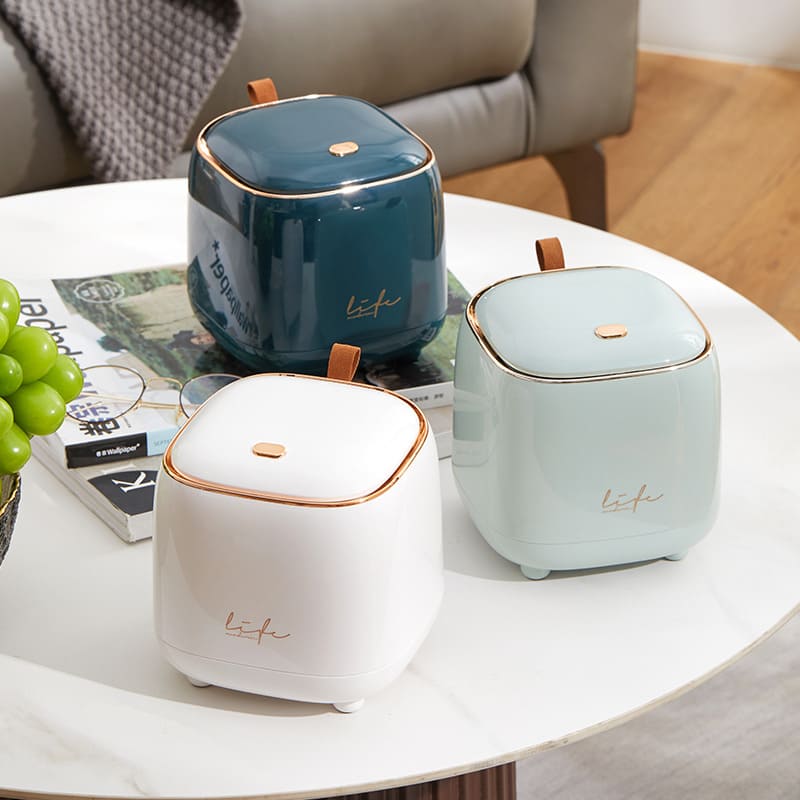 Lixeira de Mesa Luxo Decorativa Polihousi 1