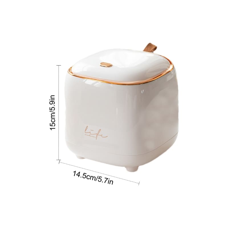 Lixeira de Mesa Luxo Decorativa Polihousi 14