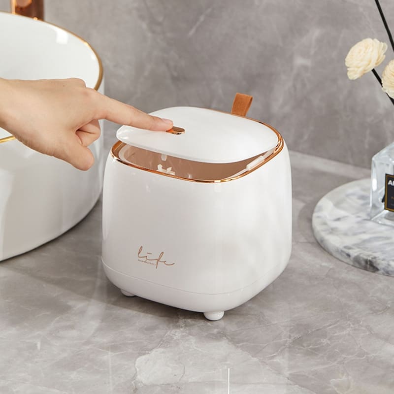 Lixeira de Mesa Luxo Decorativa Polihousi 12