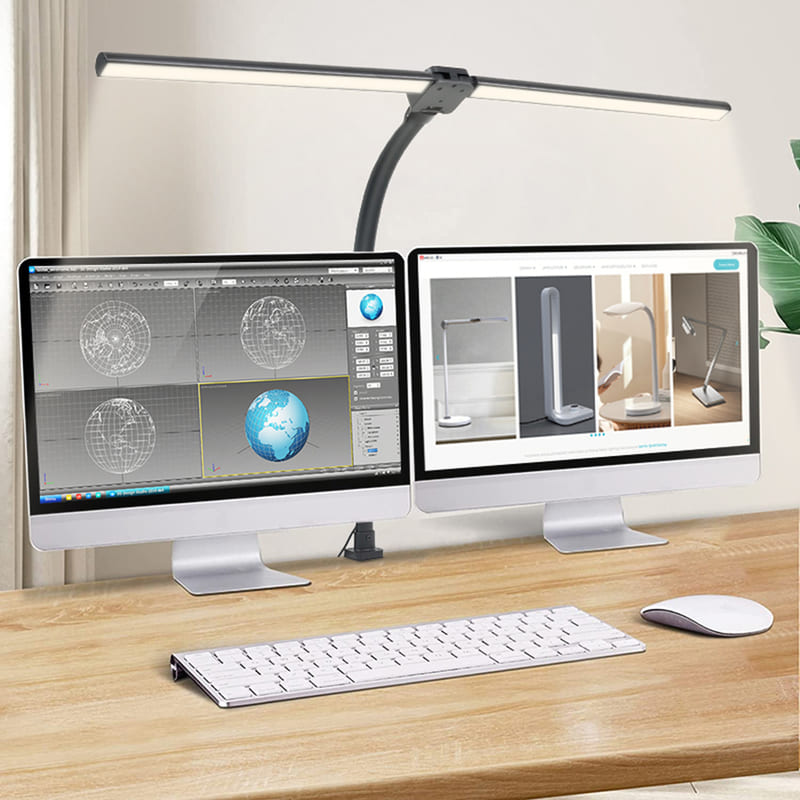 Luminária de Mesa LED Escritório Fléxivel Alumínio Polihousi 5