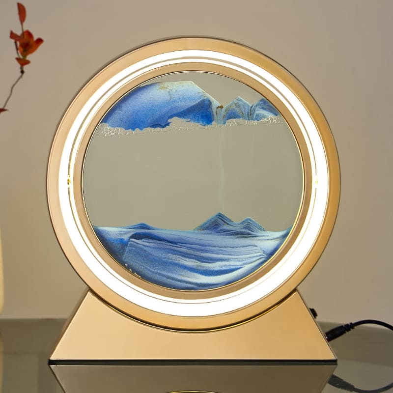 Luminária de Mesa e Abajur Ampulheta LED Decorativa Polihousi 10