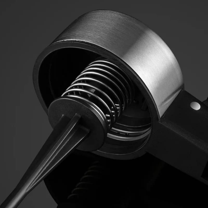 Meleira de Vidro Porta Mel Dispenser com Base Inox Polihousi 9
