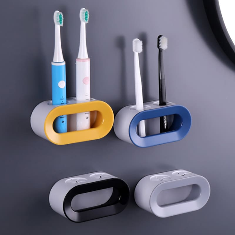 Porta Escova de Dente e Pasta Parede Organizador Polihousi 2