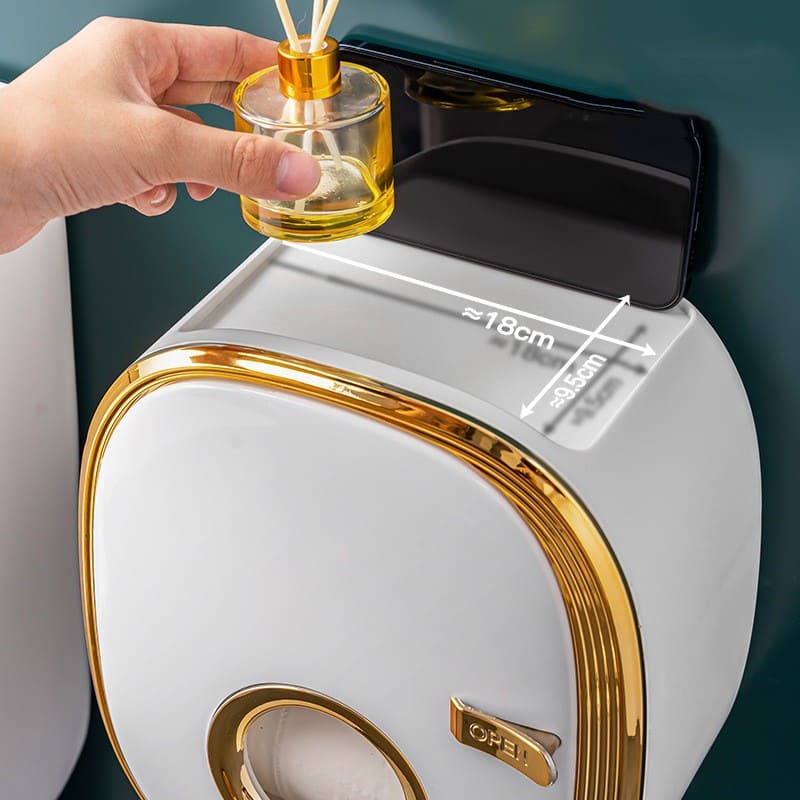Porta Papel Higiênico de Parede Suporte Papel Higiênico Polihousi 6