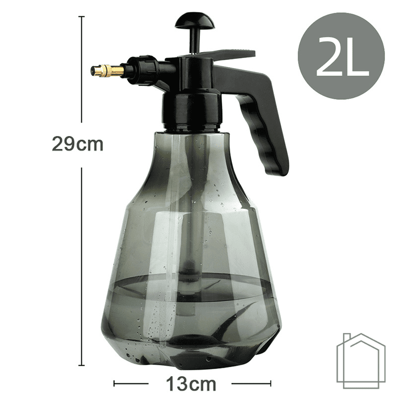 Pulverizador de Água Pressão Bico Spray e Jato 2L Polihousi 10