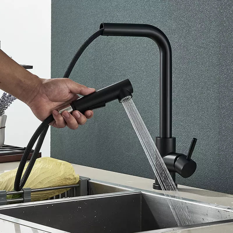 Torneira Gourmet para Cozinha Retrátil 360º Monocomando Polihousi 1