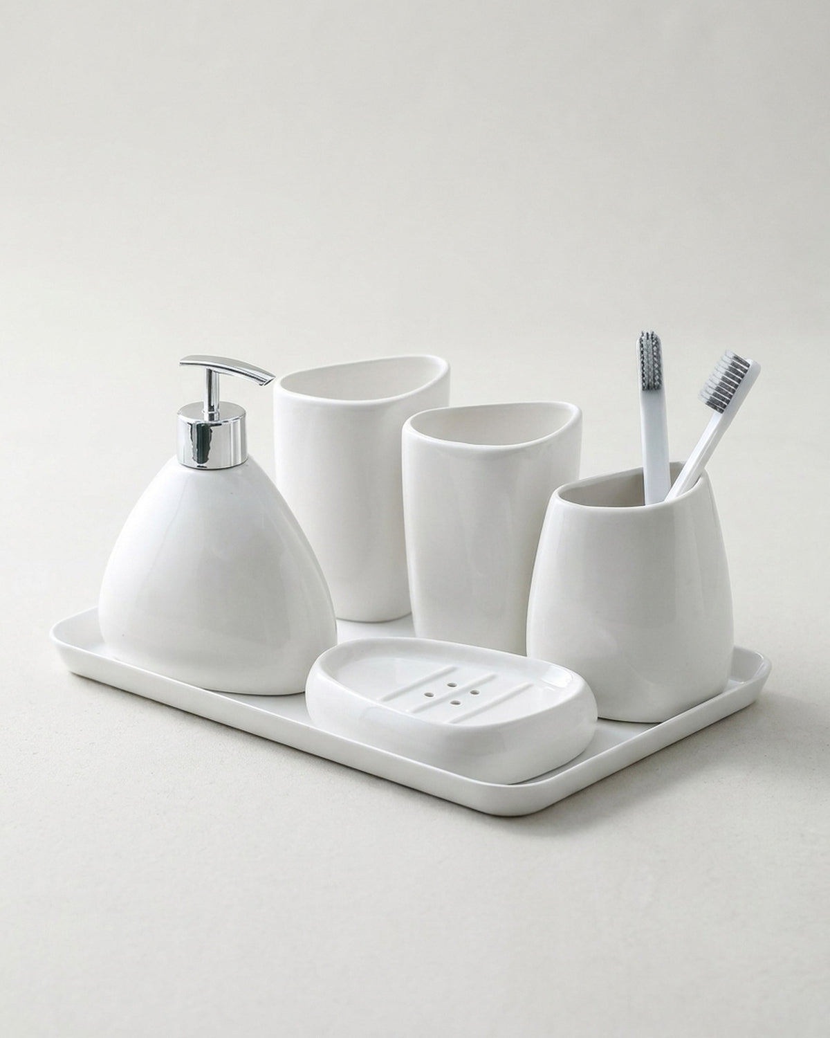 Kit de bancada para lavabo, foto de estúdio