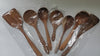 Kit Utensílios de Cozinha 7 Peças de Madeira 27