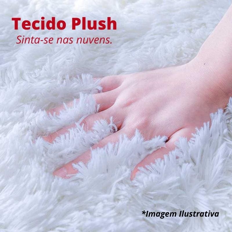Tapete Felpudo Liso - Creme 2